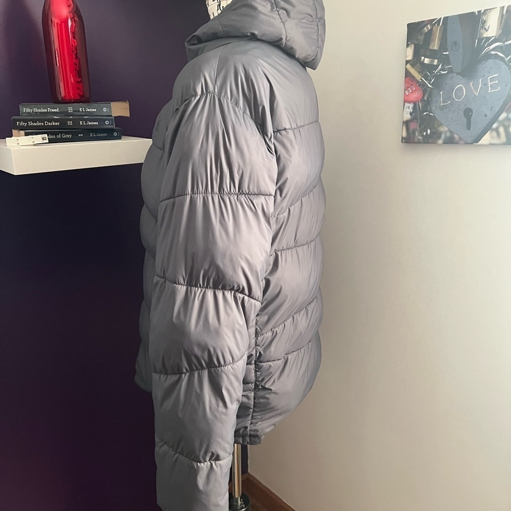 SPYDER Gray Puffer Jacket - Picture 4 of 9